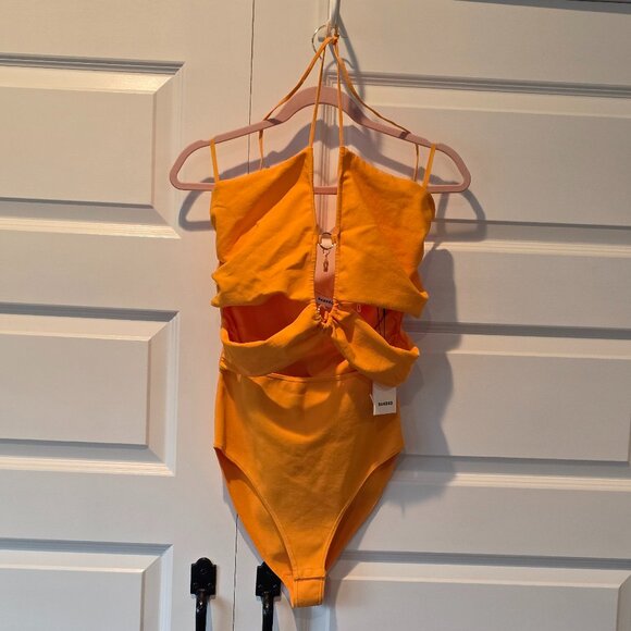 NWT: Sandro Assiya Backless Halter Bodysuit Size XL - Picture 7 of 10